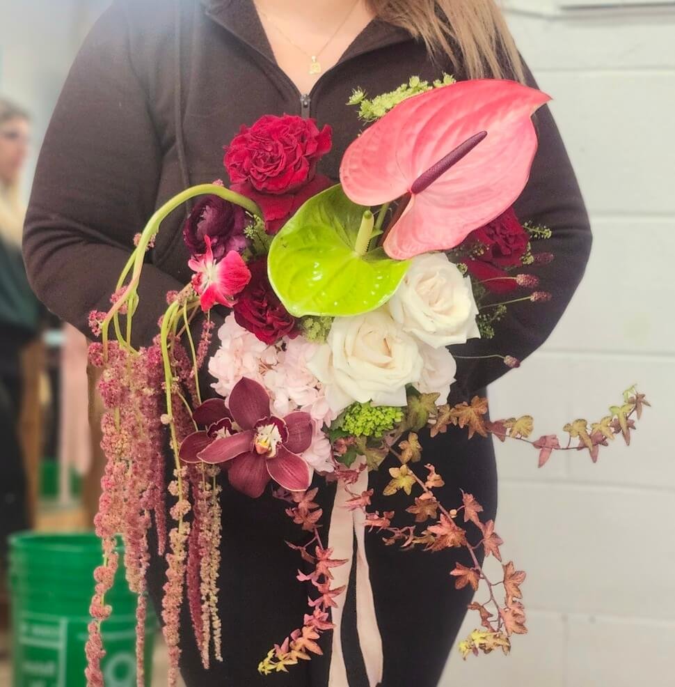 New school bridal bouquet