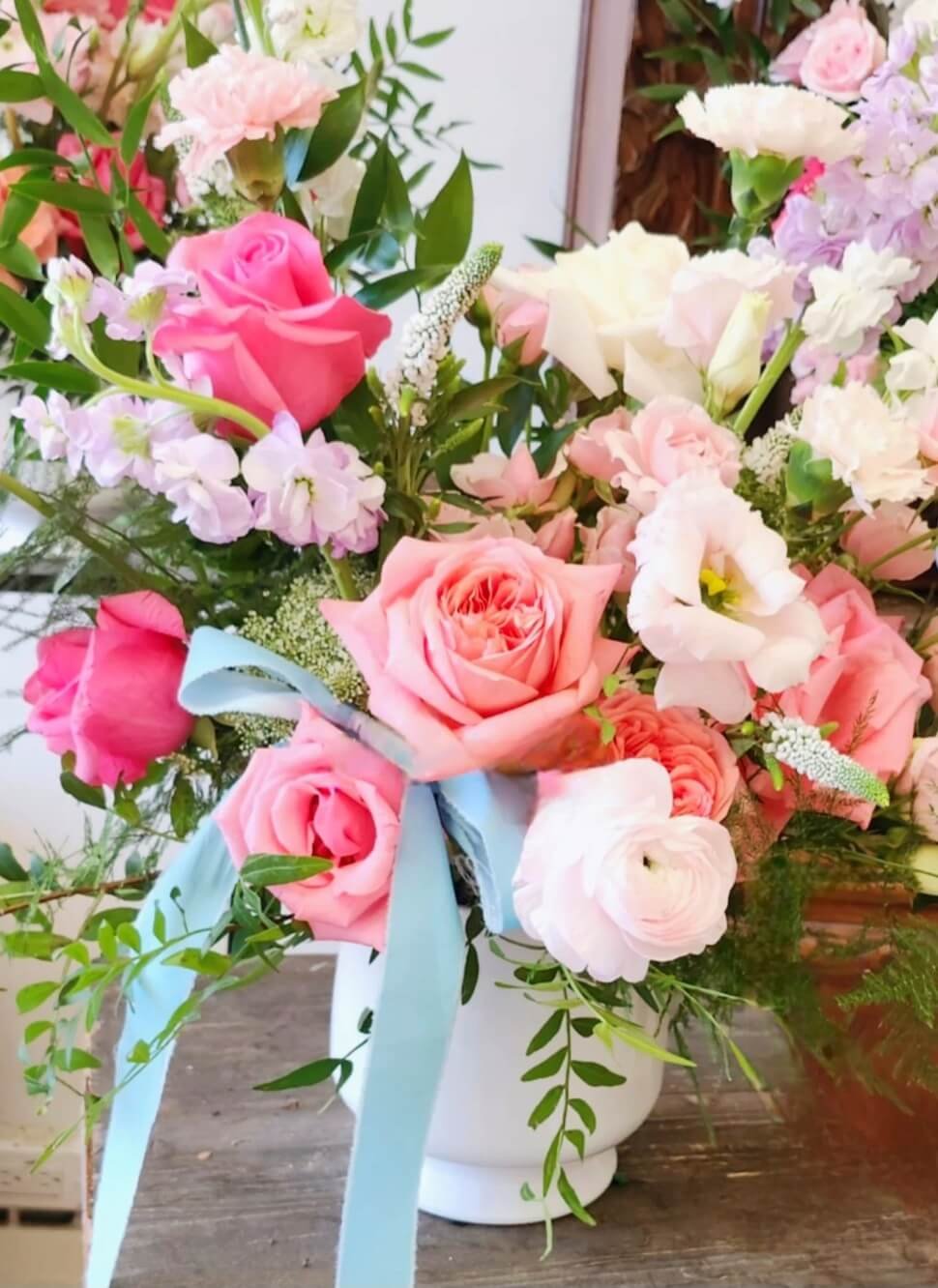 Garden style floral design