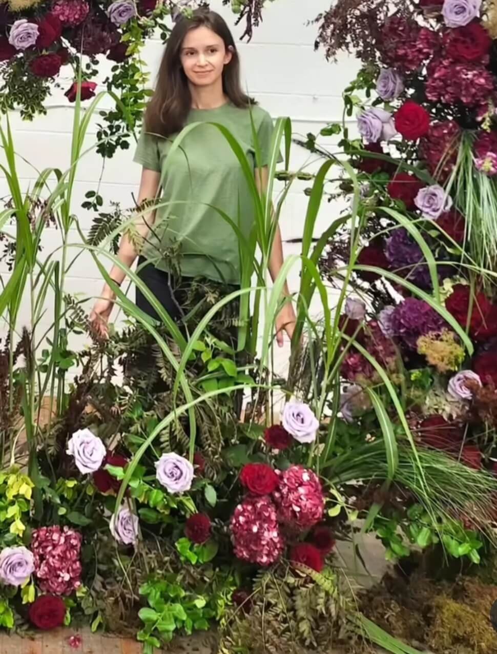 Floral meadow design