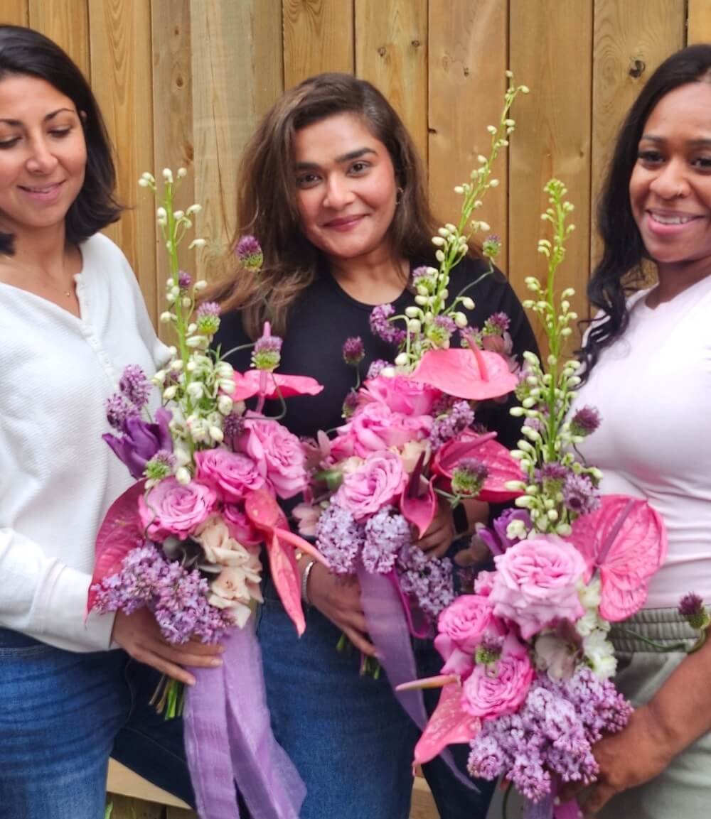 New school bridal bouquet